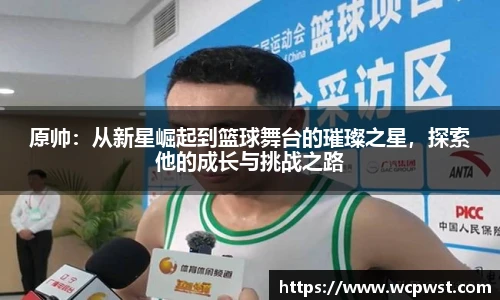 原帅：从新星崛起到篮球舞台的璀璨之星，探索他的成长与挑战之路